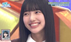 【日向坂46】小西夏菜実、  真顔と笑顔のギャップがすごいね！