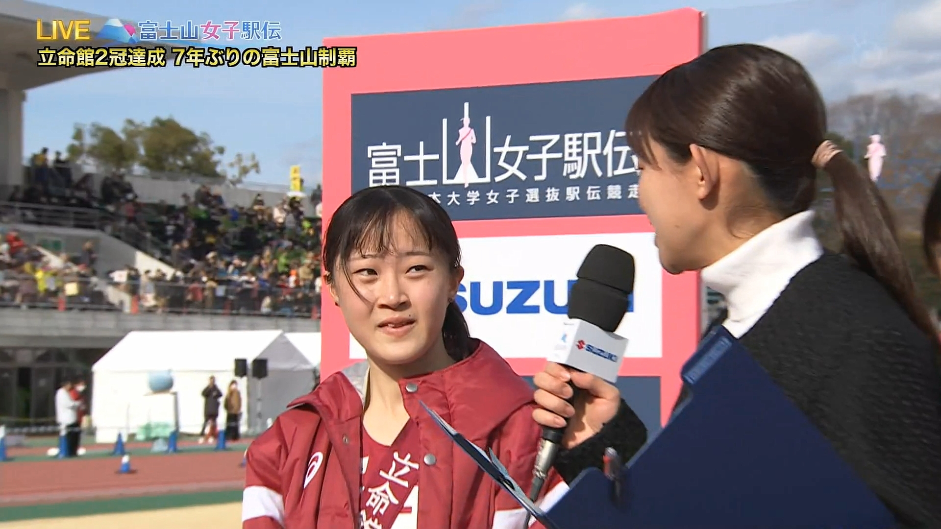 松﨑涼佳アナの画像集　vol.389