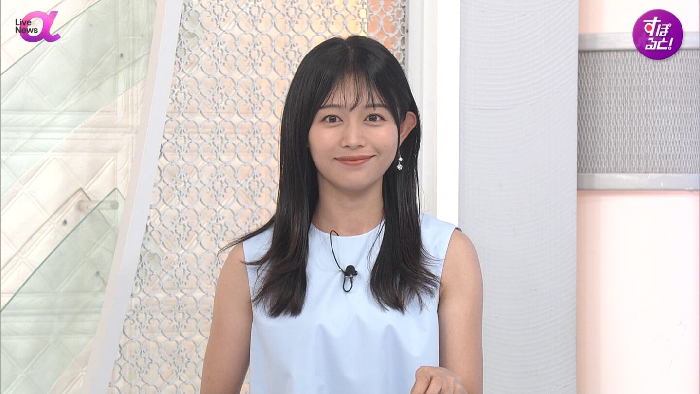 松﨑涼佳アナの画像集　vol.351