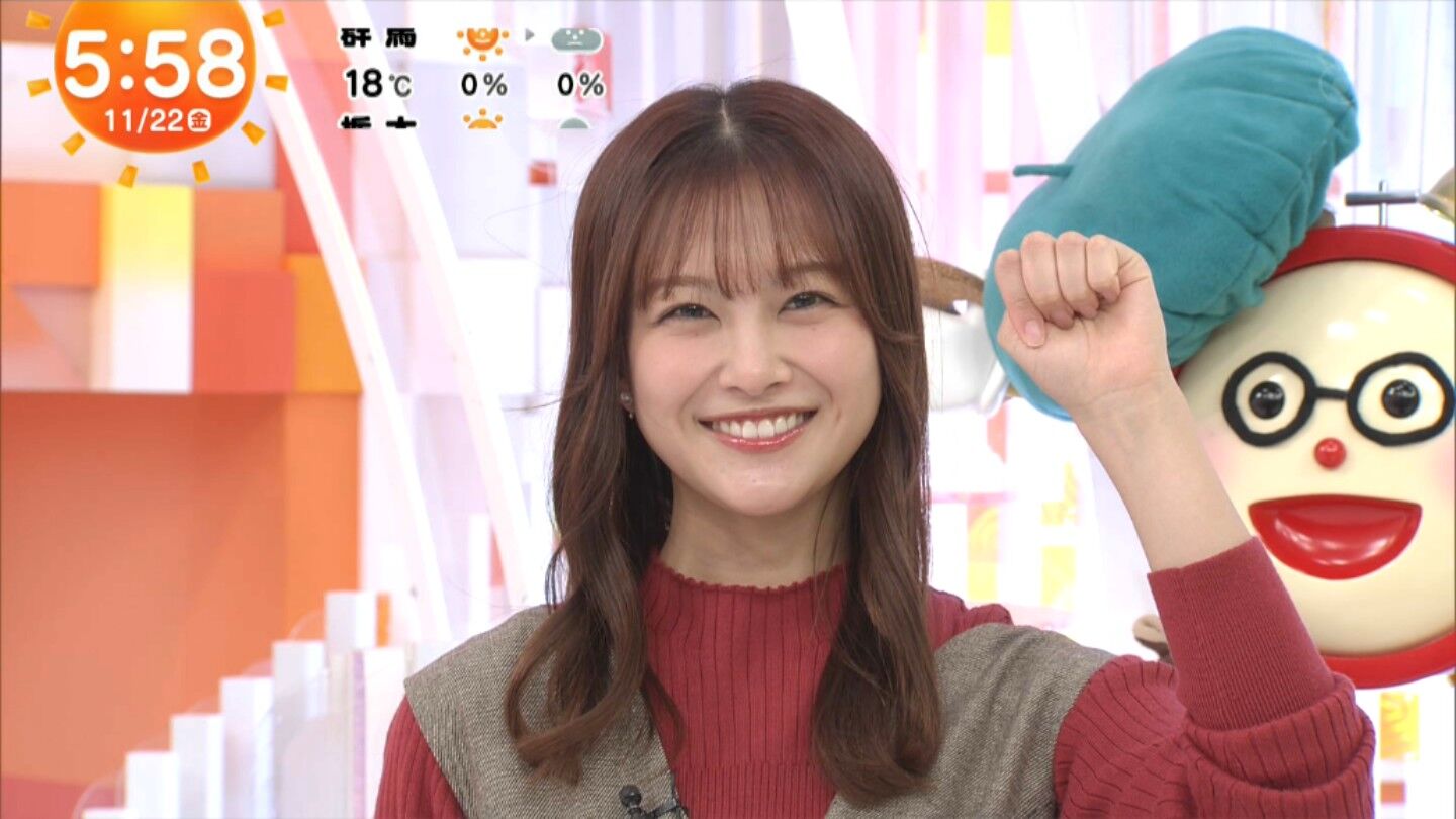 原田葵アナの画像集 vol.148