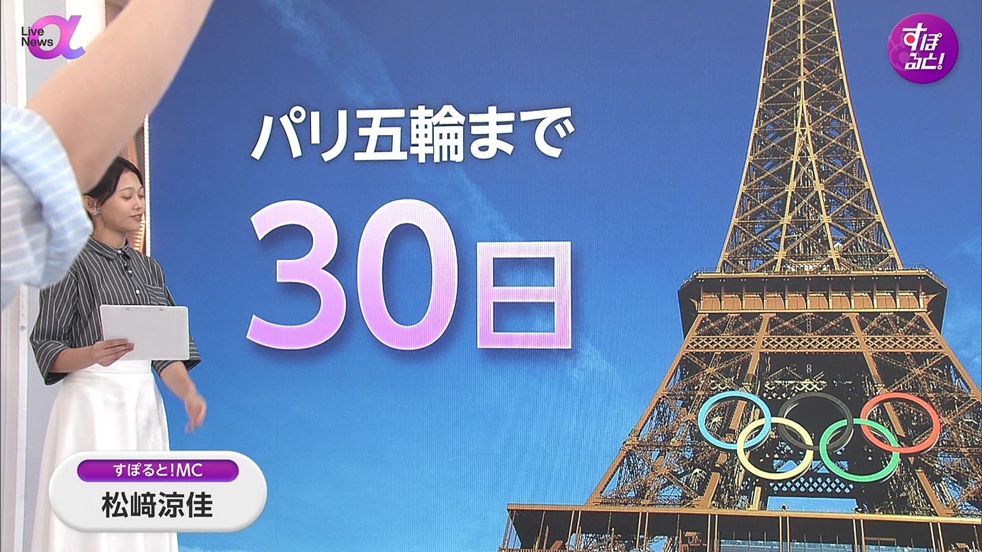 松﨑涼佳アナの画像集 vol.178