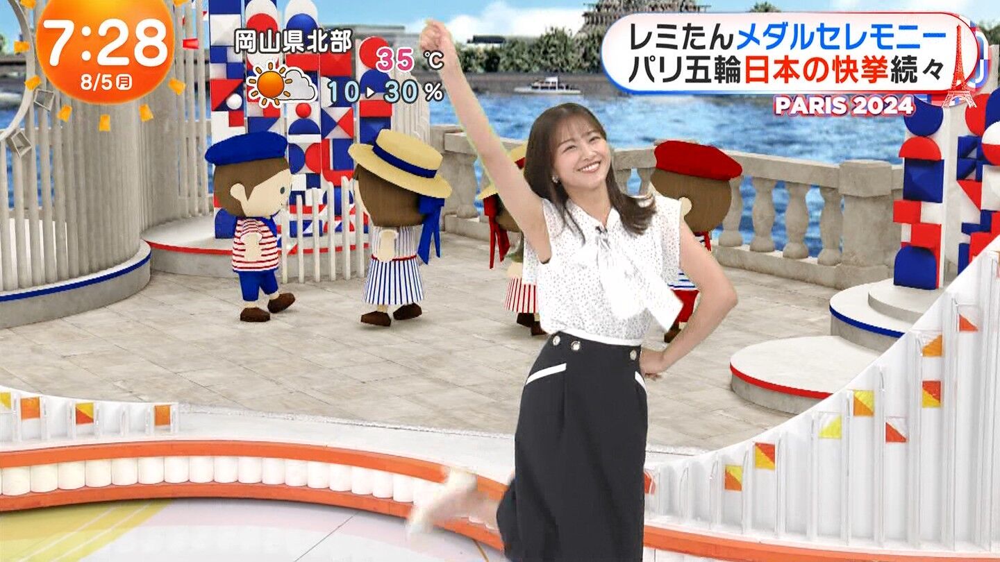 原田葵アナの画像集 vol.265