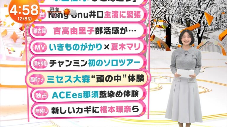 高崎春アナの画像集 vol.145