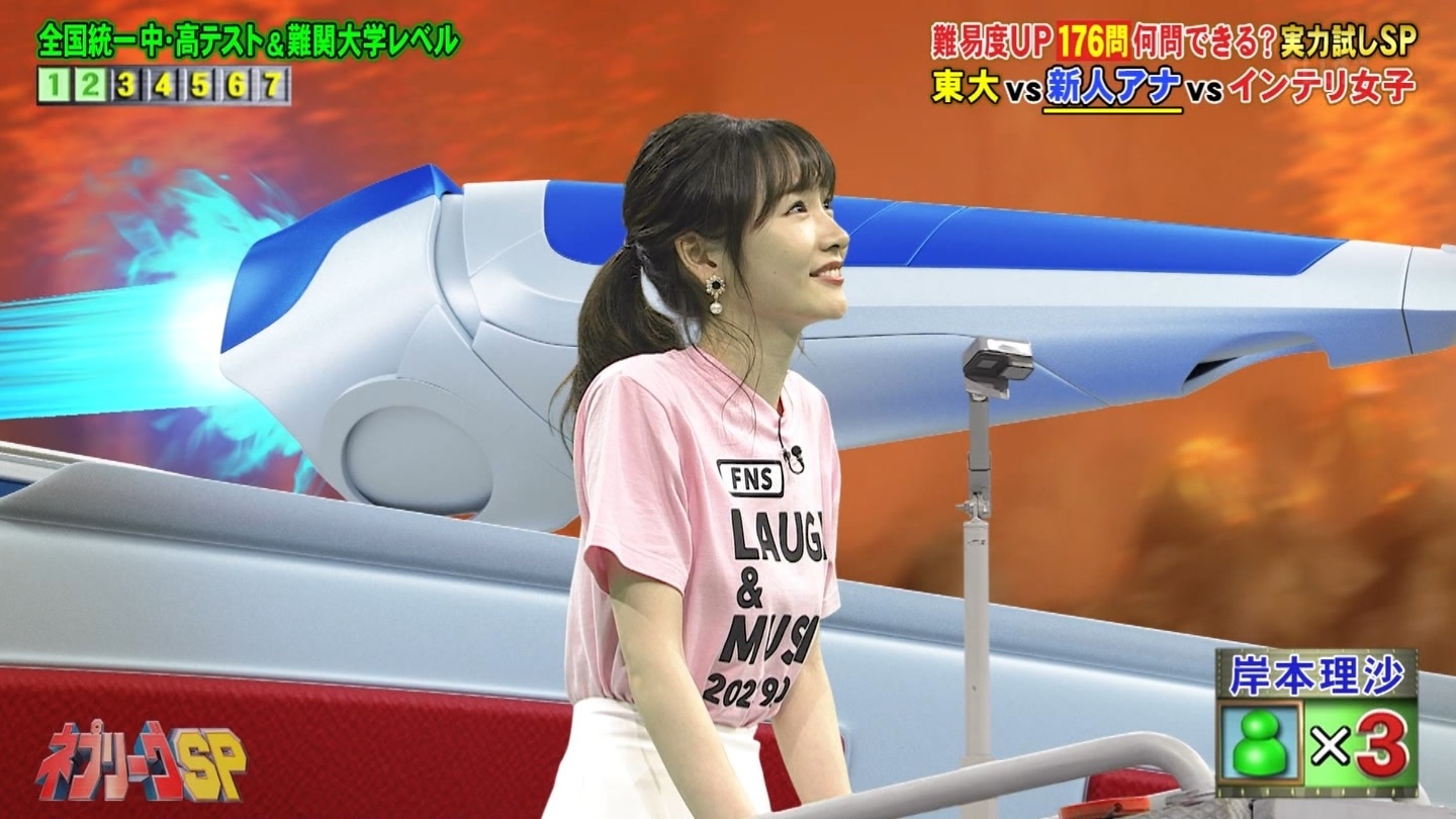 岸本理沙アナの画像集 vol.37