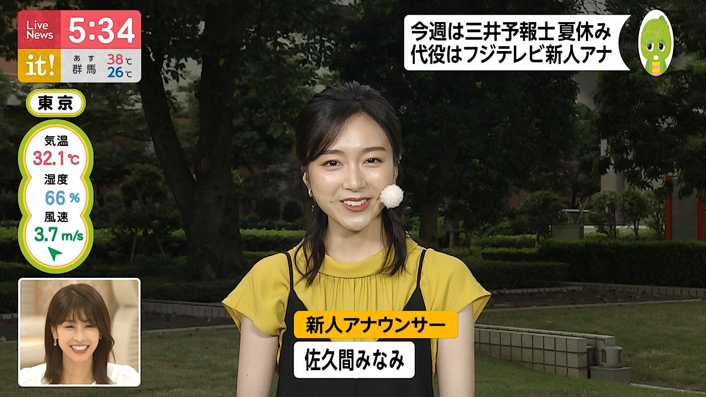 佐久間みなみアナの画像集 vol.420