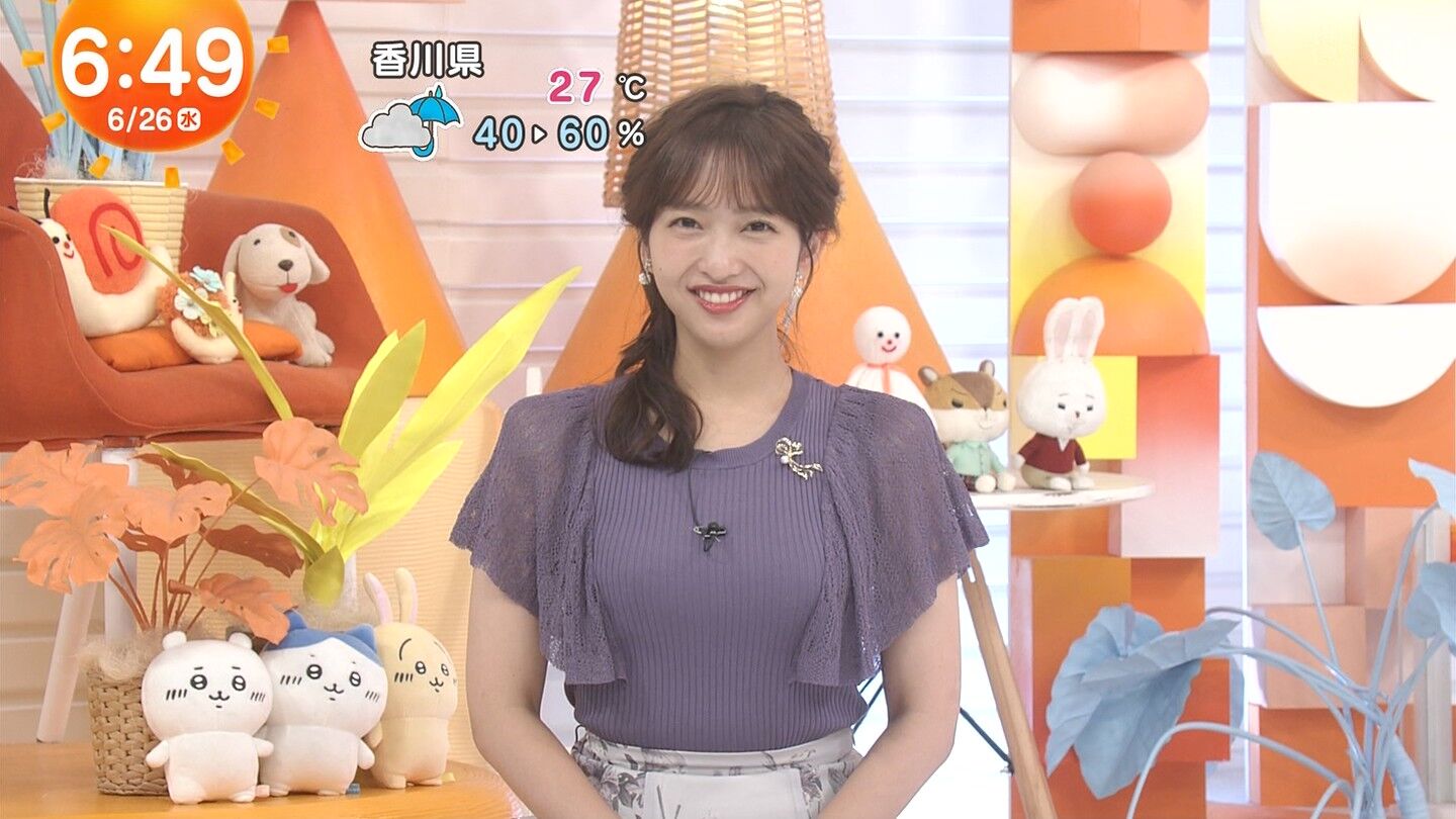 藤本万梨乃アナの画像集 vol.100