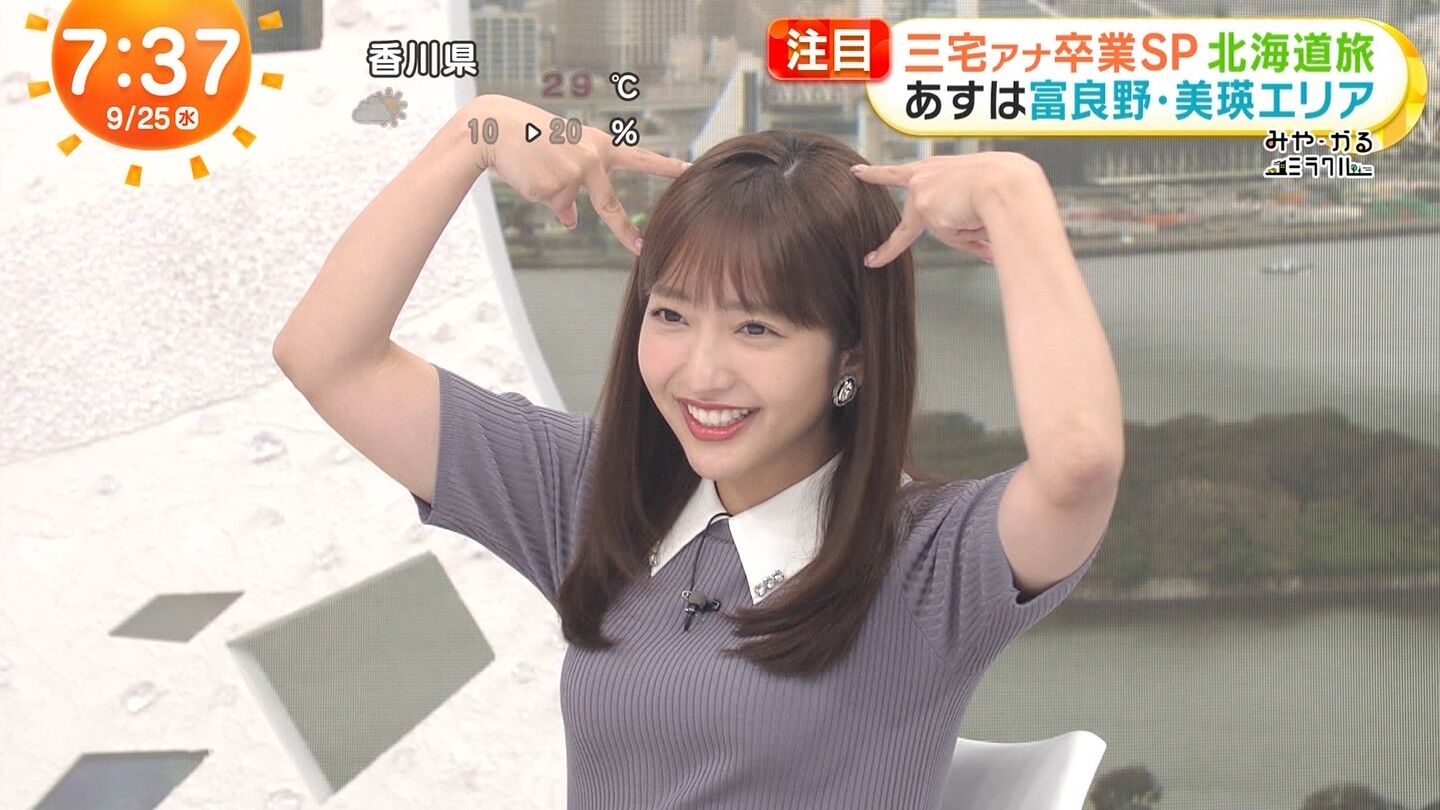 藤本万梨乃アナの画像集 vol.48