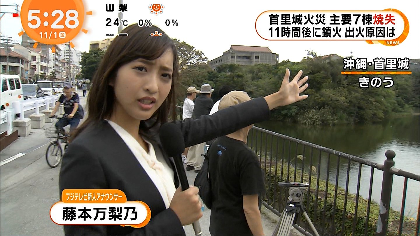 藤本万梨乃アナの画像集 vol.28
