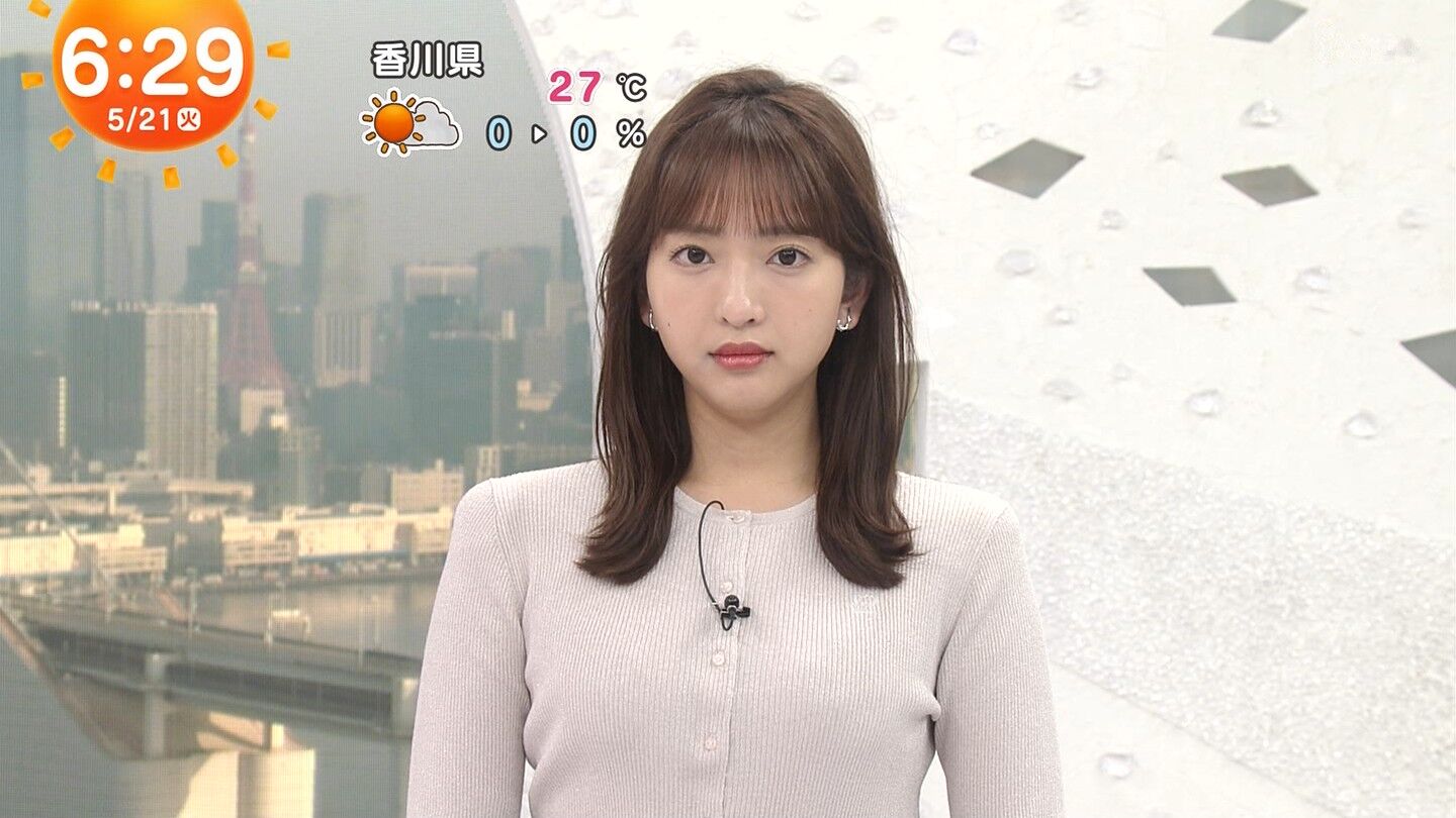 藤本万梨乃アナの画像集 vol.116