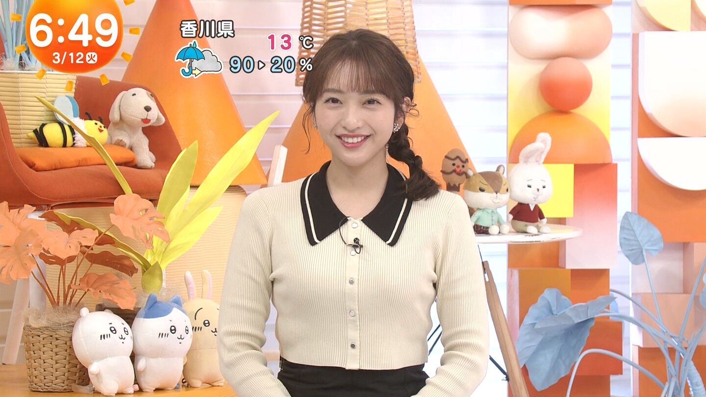 藤本万梨乃アナの画像集 vol.146