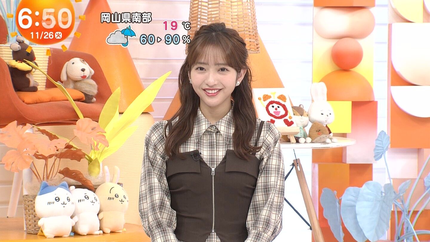 藤本万梨乃アナの画像集 vol.171