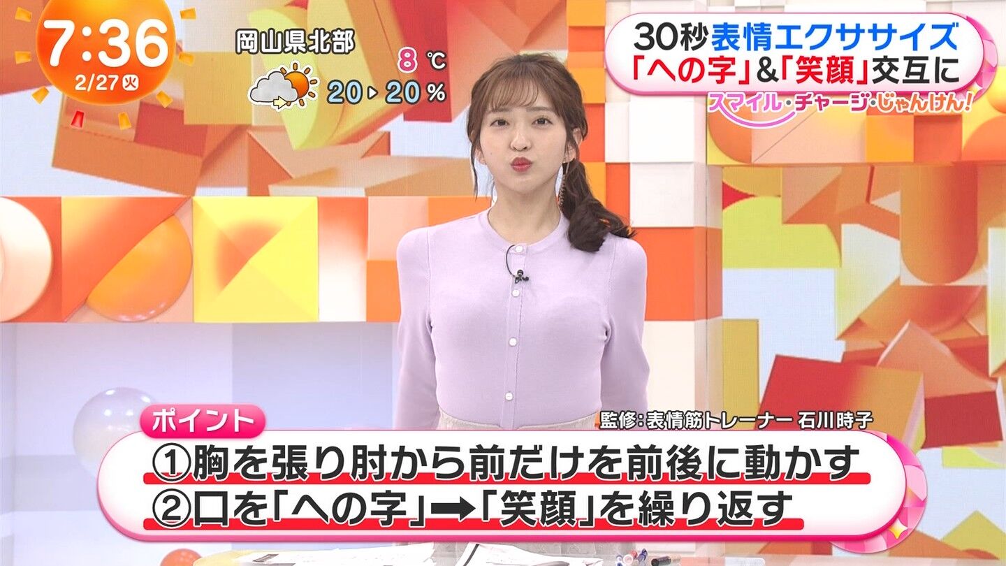 藤本万梨乃アナの画像集 vol.153